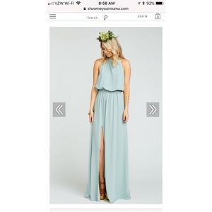 Show Me Your Mumu Heather Halter Dress